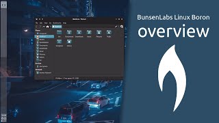 BunsenLabs Linux Boron overview  Crunchbang Reborn [upl. by Adi]