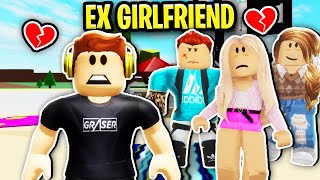 I Got Adopted By My Ex Girlfriends Family In Roblox Brookhaven 💔😲 [upl. by Oag]