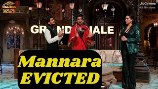 Bigg Boss 17 Munawar vs Abhishek Top 2 Final Mannara Chopra EVICTED [upl. by Erving944]