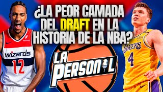 ESTAMOS ANTE el PEOR DRAFT de la NBA en AÑOS Risacher Knecht Alex Sarr [upl. by Trevethick]