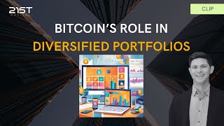 Bitcoin’s Role in Diversified Portfolios bitcoin diversification [upl. by Esojnauj]