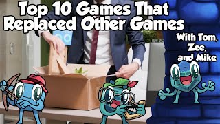 Top 10 Games that Replaced Other Games [upl. by Purcell]