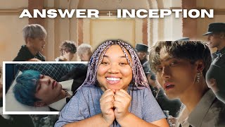 Why Did I do This To Myself lol  Ateez  Answer  Inception MV REACTION [upl. by Niabi]