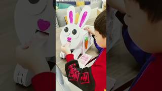 craft rabbitry diy smallrabbits toys petrabbit woodworking myrabbit funny facts shorts [upl. by Puff]