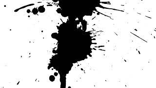 Black Ink Splash on White Background  Free to Use [upl. by Tess]