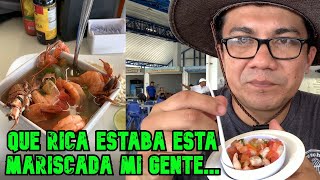 Rica mariscada en el Malecon del Puerto de La LibertadTurismo Salvadoreño [upl. by Aikcin]