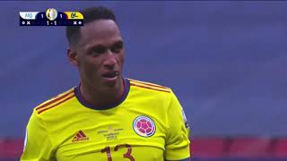 Los penales sólo con sonido ambiente Colombia VS Argentina [upl. by Pitarys]