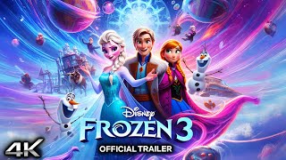 FROZEN 3 Teaser Trailer 2  4K ULTRA HD 2025  Disney Animation Studios ❄️✨ [upl. by Nagear]