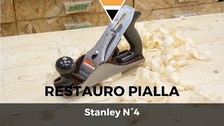 Fai da te  Restauro pialla Stanley N°4 [upl. by Kristianson]