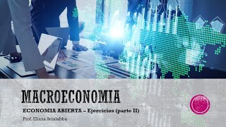 Economía abierta  ejercicios II [upl. by Onivag]