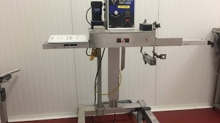 Emplex MPS 6000 Continuous Rotary Band Sealer [upl. by Mehitable]