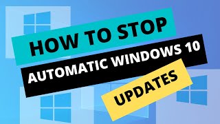 How to stop automatic update on windows 10 Quick guide [upl. by Daley]