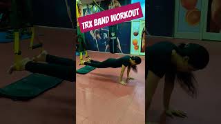 trxbandworkoutfatlossexercisefullbodyworkouttry this exercise👈 3to4loss in month fitnessgym [upl. by Nonac]