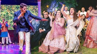 FIRST Inside Video of Priyanka amp Nicks GRAND MARRIAGE Ceremony Sangeeth Night In Rajasthan [upl. by Brynna976]