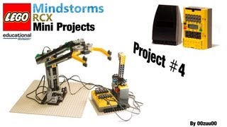 Lego Mindstorms RCX Mini Projects  Project 4 [upl. by Reinertson]