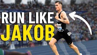 Jakob Ingebrigtsen’s World Record Running Form [upl. by Euqram]