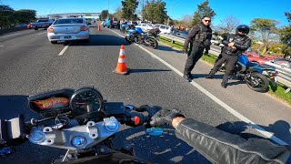 Yamaha Fz6  POV Day Ride Ciudad  Pure Sound [upl. by Cleve]