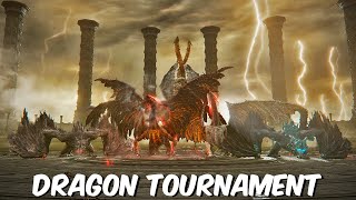 Dragon Tournament is the strongest dragon  Elden Ring Shadow of the Erdtree [upl. by Wes]