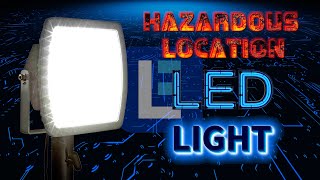 Hazardous Locations Low Profile LED Light Fixture  Class 1 Division 2  ATEX Rated  120277V [upl. by Niklaus]