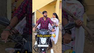 Dont miss the end 😱 Adi paavi 🤣 shorts trending viral chandrupriya love [upl. by Gatian]