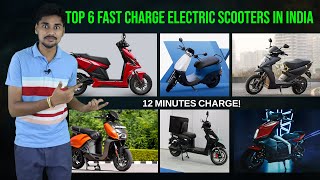 Top 6 Fast Charging Electric Scooters in India 2024  EV Bro [upl. by Shaughn]