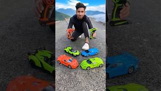 2 RC Racing car vs remote control super car remotecontrolcar [upl. by Ranna]