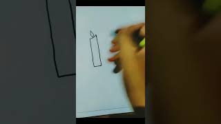 Easy drawing with number simple drawing ideas beginners shortviralvideo art [upl. by Nojel311]