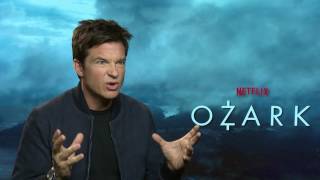 OZARK Interview Jason Bateman NETFLIX exclusive [upl. by Carilyn]