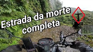 🛵VIDEO EXTRA👀 ESTRADA DA MORTE COMPLETA Bolívia👀🇧🇴 [upl. by Iorgo269]