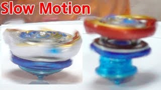 Beyblade burst GT slow motion battle B133 Ace Gran Rock Dragon [upl. by Celin809]