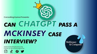 ChatGPT Solves McKinsey Case [upl. by Raffin]