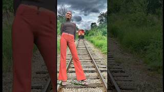 Funny train vs sand sculpture special effects on the train driver half new magical train vfx yt [upl. by Scotney933]