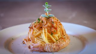 Pasta a le cicale di mare la ricetta di Piacere Nostro [upl. by Nosyrb]