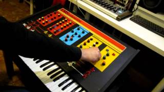 EMS Polysynthi fx psychedelic drones demo [upl. by Epolulot]