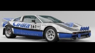 Utah  Rally  Civetta Bolide 390 GT Grp 4 ASPHALT [upl. by Lynette]