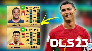 Contratando o Mbappé e o Cristiano Ronaldo no Dream League Soccer 2023 [upl. by Roel]