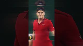 Federer was 2 millimeters from losing this match 😤 federer tennis sports [upl. by Ariayek]