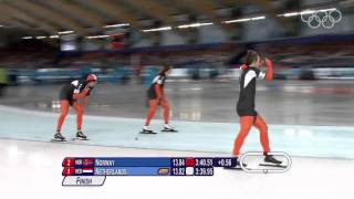 Speed Skating Men Team Pursuit Bronze  Vancouver 2010 [upl. by Tavis]