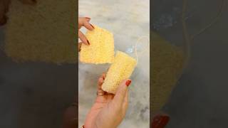 Natural Loofah  Homemade loofah from Sponge Gourd Turai diy homemade shorts craft youtube [upl. by Lundeen]