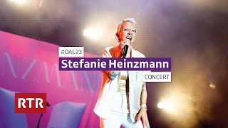 Stefanie Heinzmann live  Open Air Lumnezia 2023 I RTR Musica [upl. by Eelame92]