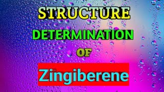 Structure Elucidation of Zingiberene [upl. by Madancy483]