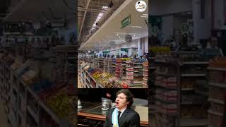 HIMNO ARGENTINO EN SUPERMERCADO [upl. by Yensehc656]