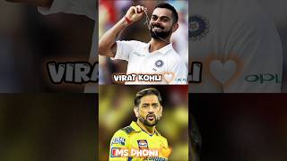 🔥 Virat Kohli vs MS Dhoni  Who is the Real King 🔥cricket msdhoni viratkohli shorts trending ✨ [upl. by Geaghan]