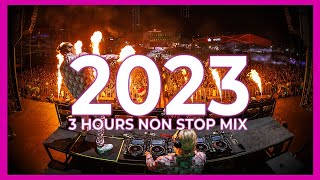 New Year Mix 2023  Best Mashups amp Remixes Of Popular Songs 2022 🎉  3 HOURS NON STOP DJ DANCE MIX [upl. by Vullo]