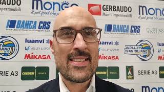 SaviglianoMantova 31  Le parole di coach Michele Bulleri [upl. by Rexford]