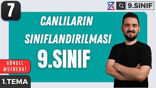 9 SINIF BİYOLOJİ YENİ MÜFREDAT  CANLILARIN SINIFLANDIRILMASI  MAARİF MODELİ  8 DERS [upl. by Quiteria]