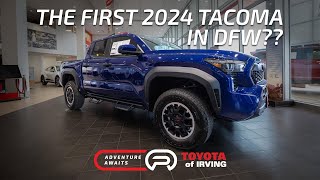 First 2024 Tacoma in DFW tacoma 2024 4gen trdoffroad [upl. by Assyn237]