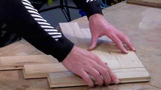 What is Parquet Wood Flooring and How to Install it in a herringbone pattern [upl. by Lupe]