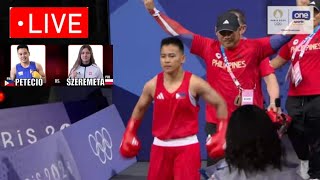 LIVE FULL VIDEO HIGHLIGHT Nesthy Petecio Vs Julia Szeremeta  Womens Boxing Paris 2024 Olympics [upl. by Abroms]