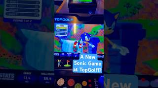 A First Look at Sonic The Hedgehog’s NEW Topgolf Game 💙 SEGAPartner sonicthehedgehog topgolf [upl. by Abbottson]